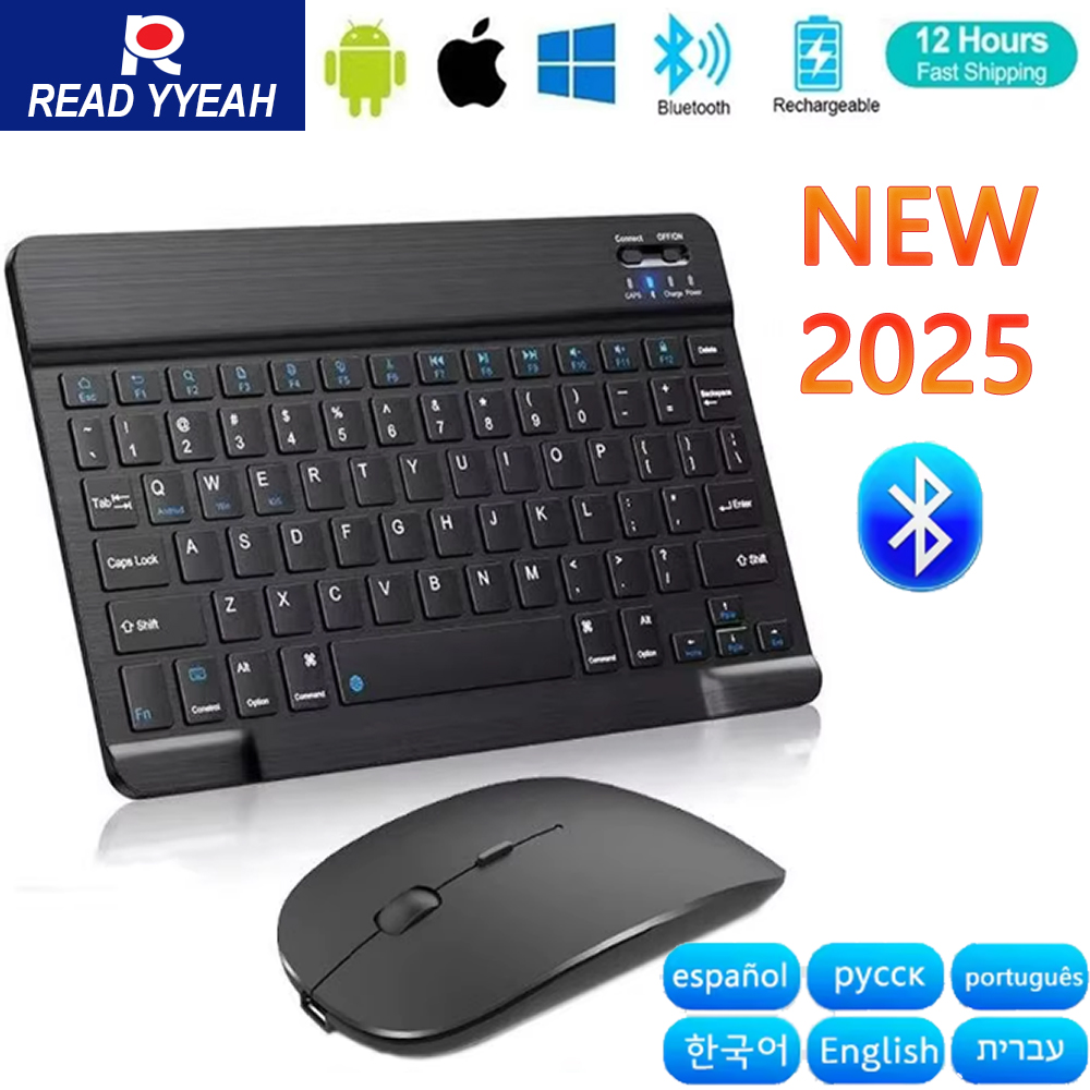 Gaming Keyboard Wireless - Keyboard Mouse Nirkabel Bluetooth Baru 2025
