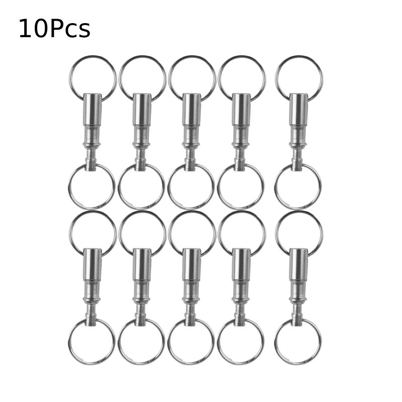 Keycap Puller Ring - 10 Buah Gantungan Kunci Dapat Dilepas