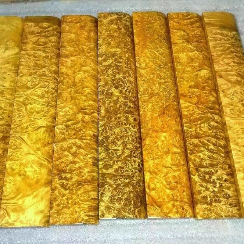 Wrist Rest Wood - Sandaran Tangan Keyboard Kayu Solid Alami