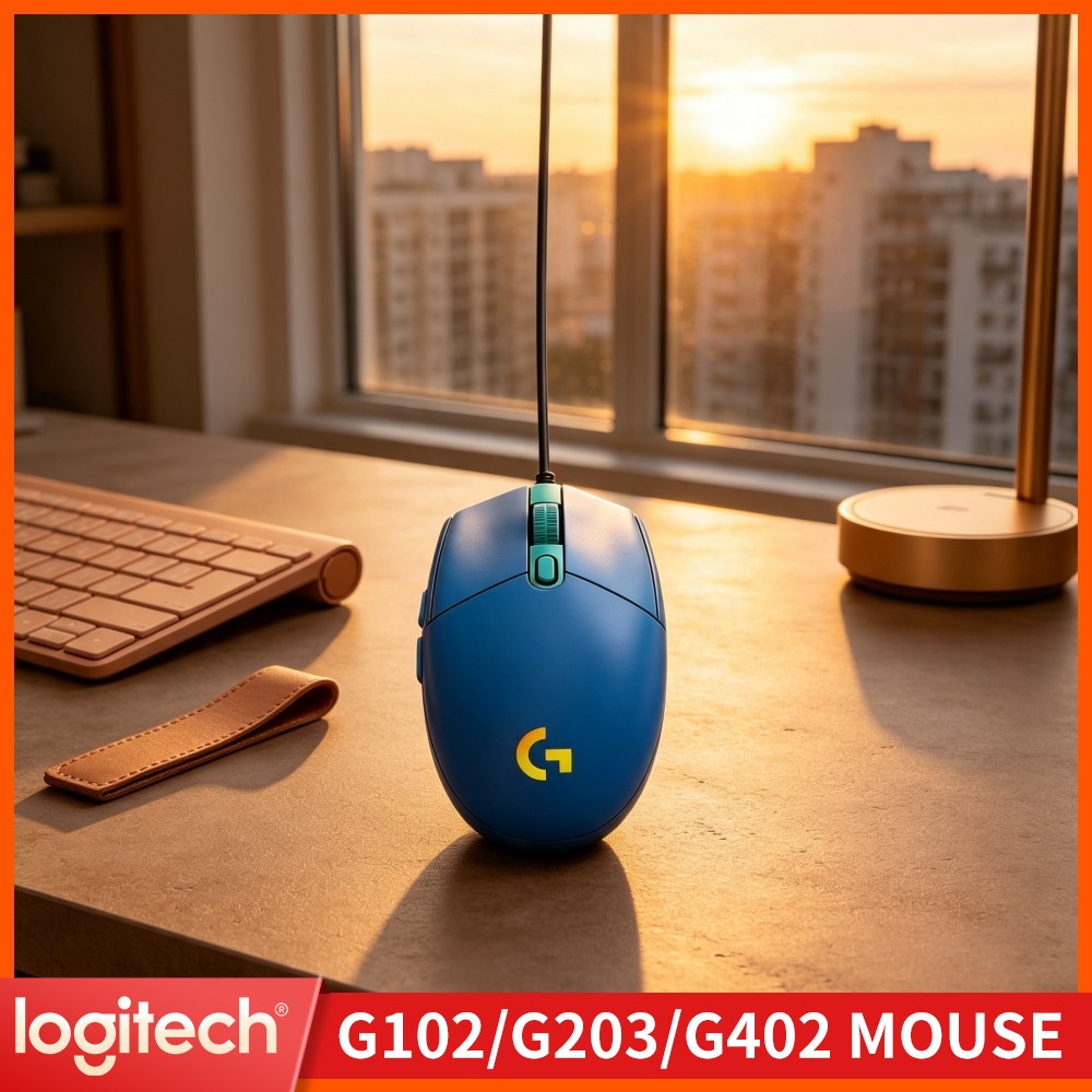 Logitech Mouse G203 - Mouse Gaming Berkabel Logitech G203 dengan