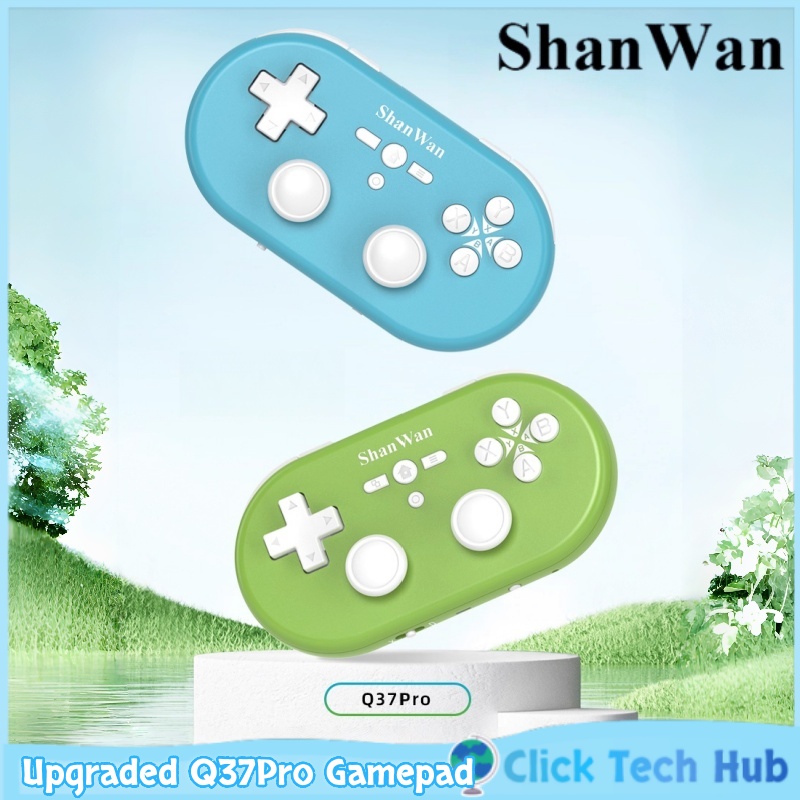 Gaming Keyboard Bluetooth - Pengontrol Game Portabel Mini Shanwan Q37pro