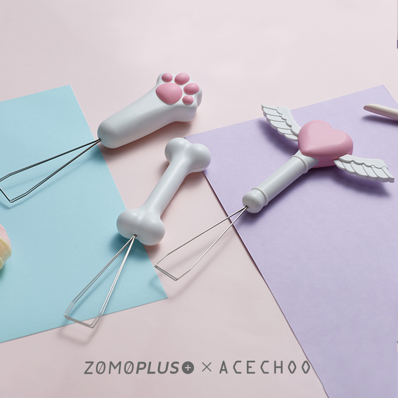 Keycap Puller Ring - ZOMO Kawaii Lucu Kucing Kaki Peri