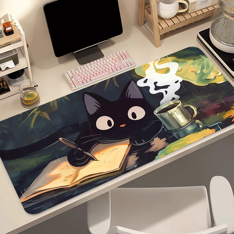 Gaming Keyboard And Mouse Pad - Alas Mouse Gaming Silikon Lembut Motif