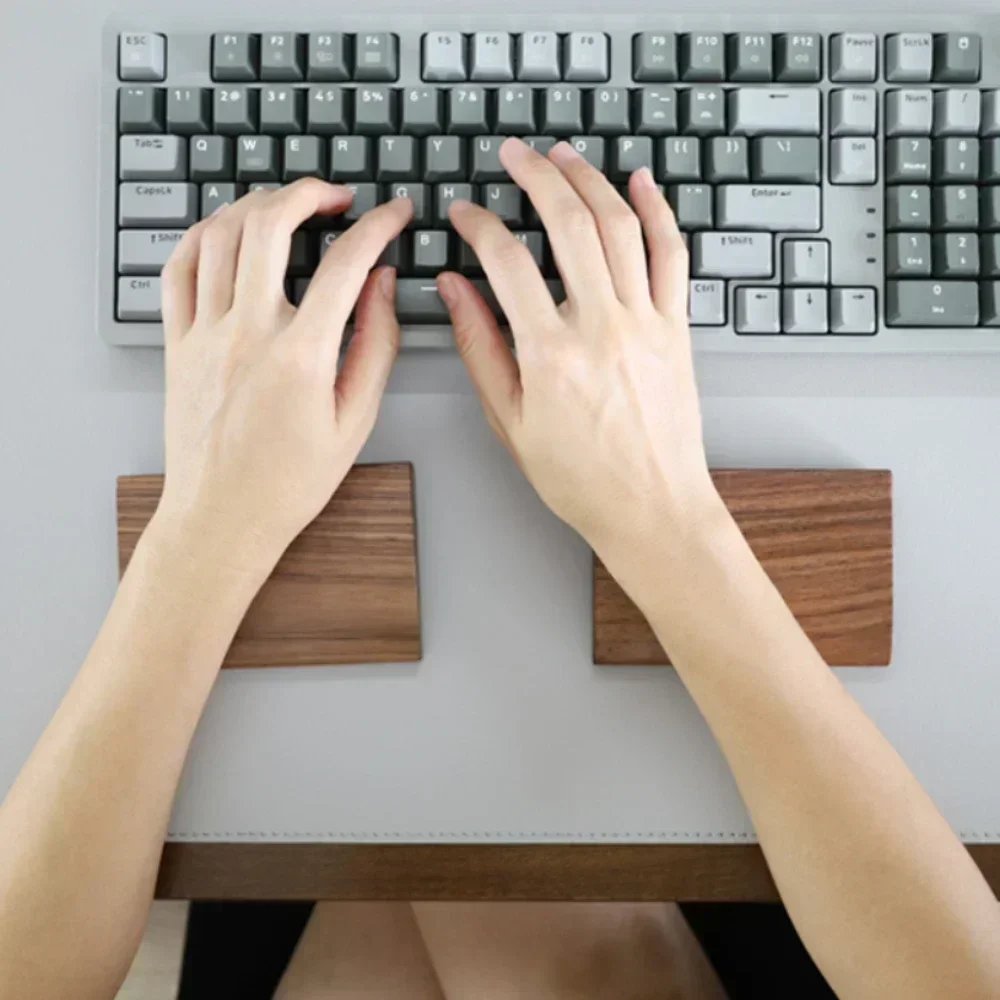Keyboard Mekanikal pergelangan - Wrist Rest Wood ulasan dan harga