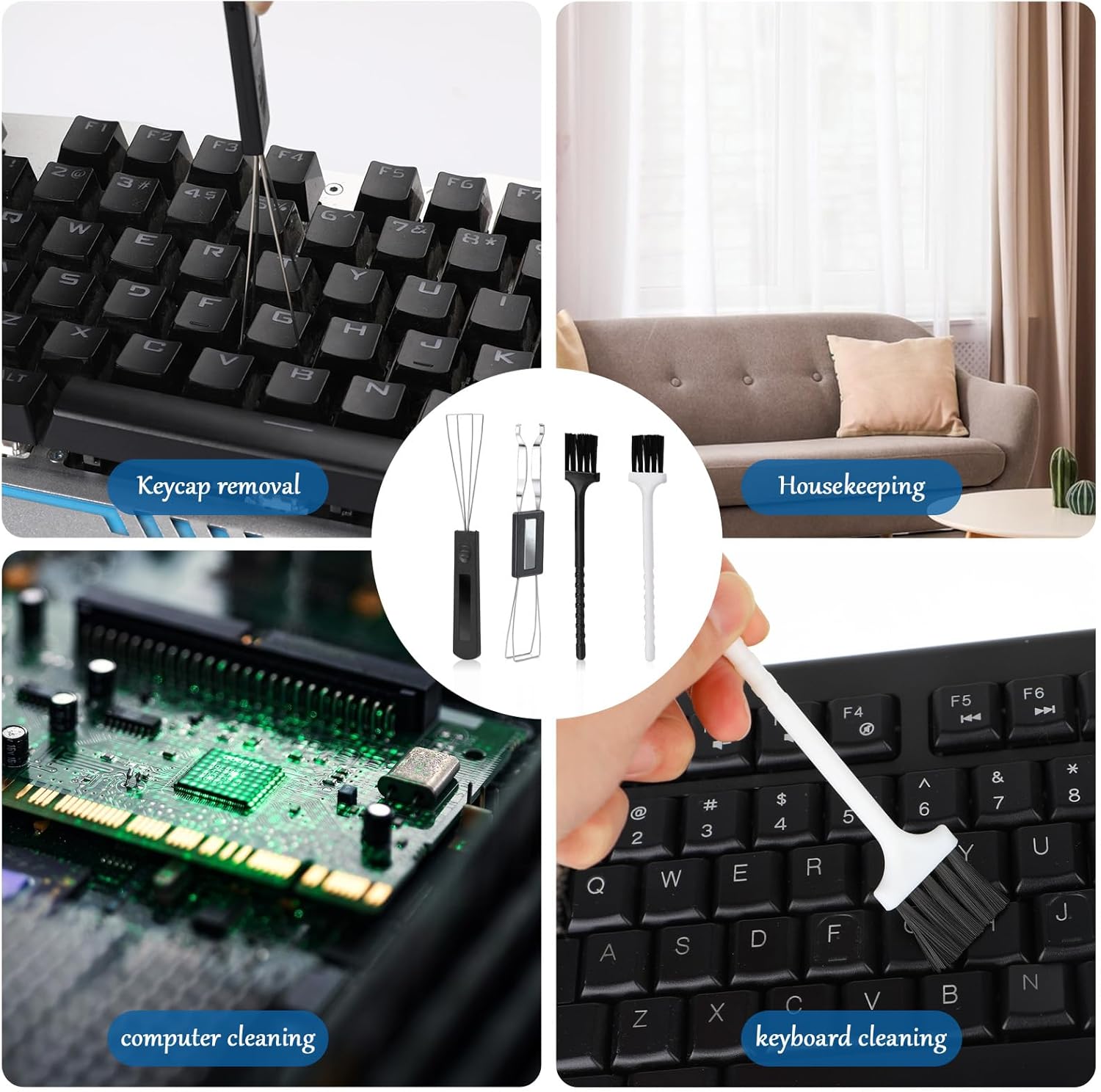 1 Set Alat Penghilang Keycap,  - Keycap Puller Ring ulasan dan harga