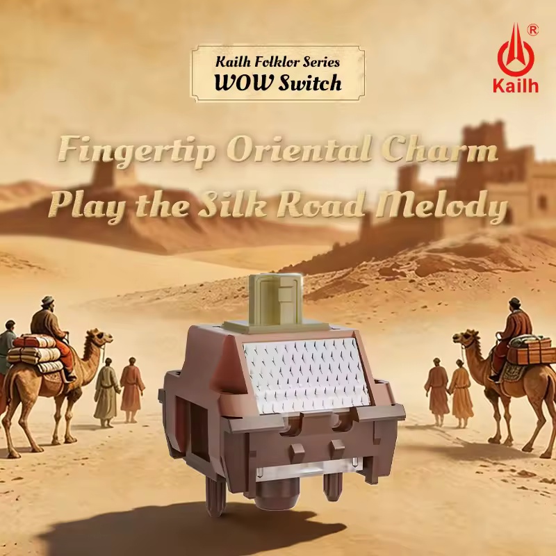 Kailh Folklor Series Wow Linea - Gaming Keyboard Thocky ulasan dan harga
