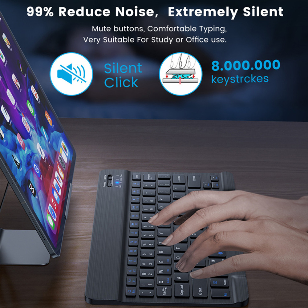 Keyboard Mouse Nirkabel Blueto - Gaming Keyboard Wireless ulasan dan harga