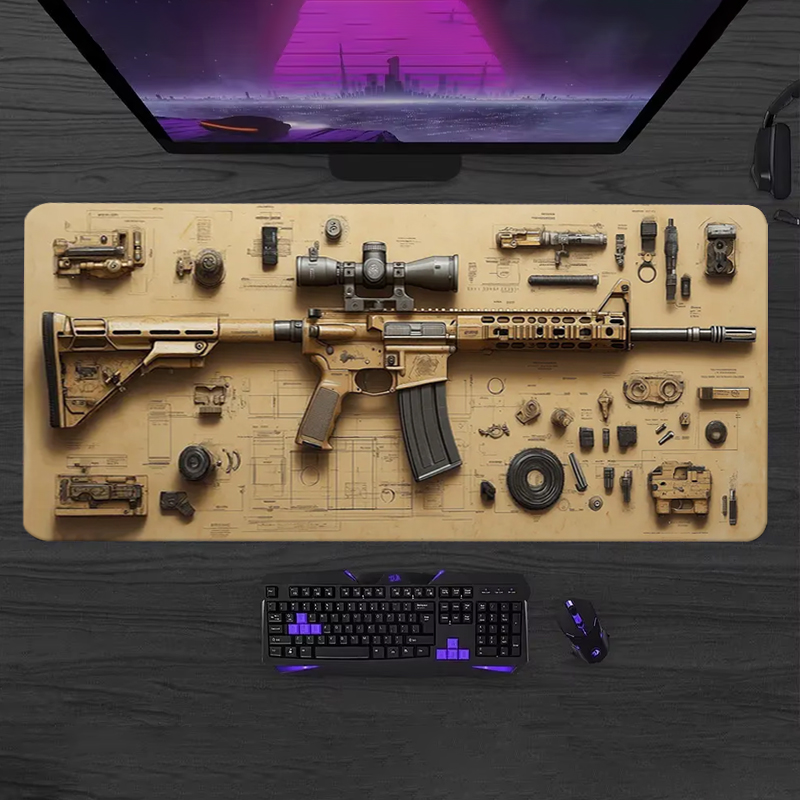 Alas Mouse Gaming Lembut yang  - Gaming Keyboard And Mouse Pad ulasan dan harga