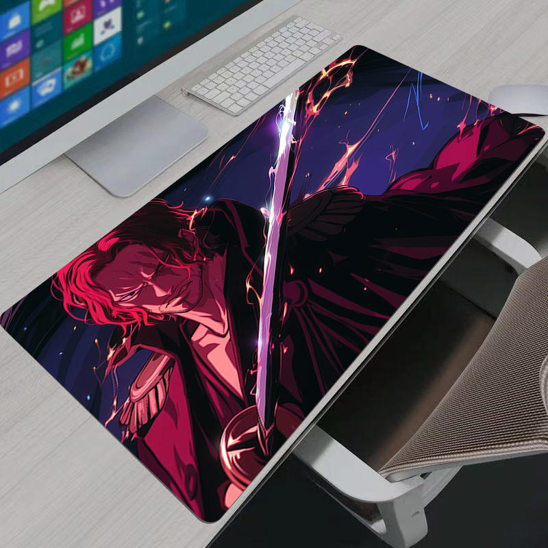 One Piece Shanks Mouse Pad Bes - Gaming Keyboard Best ulasan dan harga