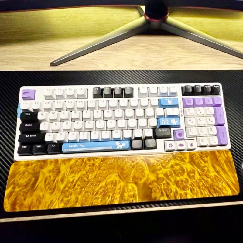 Sandaran Tangan Keyboard Kayu  - Wrist Rest Wood ulasan dan harga