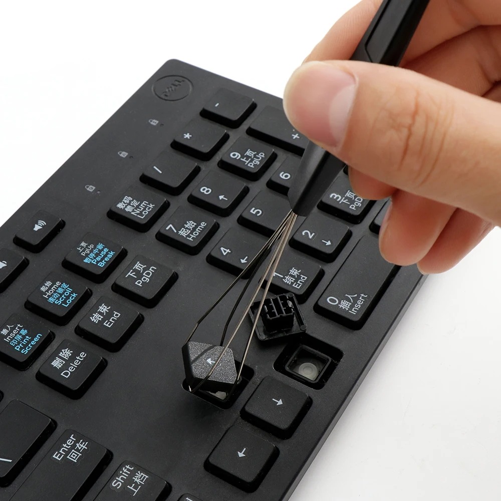 Penarik tutup kunci Keyboard m - Keycap Puller Ring ulasan dan harga