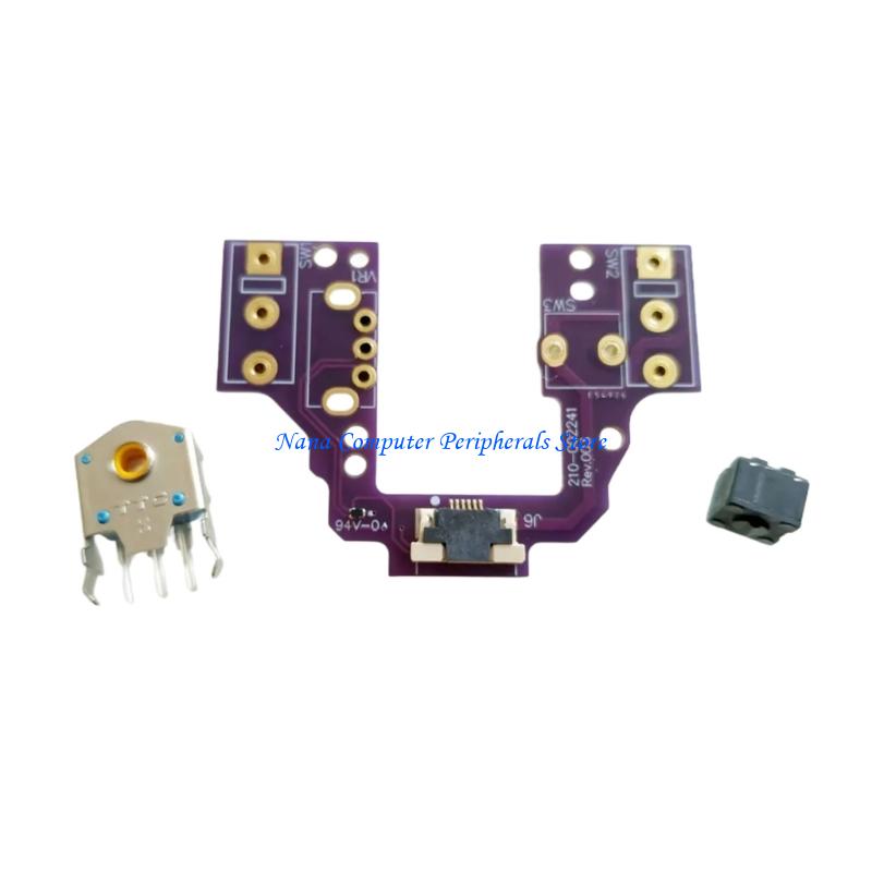 F68C Gaming Mouse Microswitch  - Hot Swap Pcb ulasan dan harga