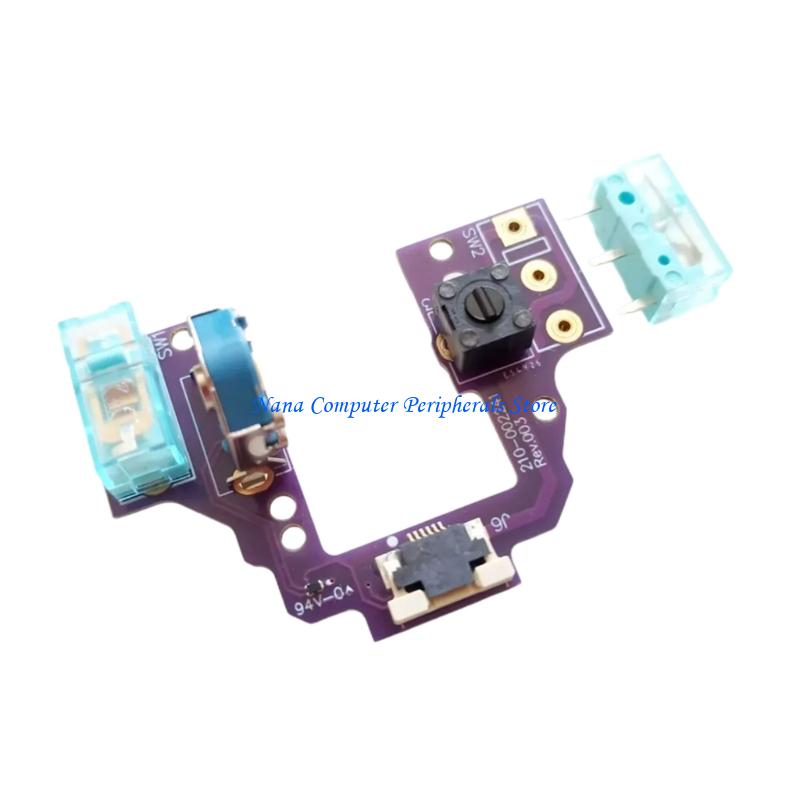 F68C Gaming Mouse Microswitch  - Hot Swap Pcb ulasan dan harga