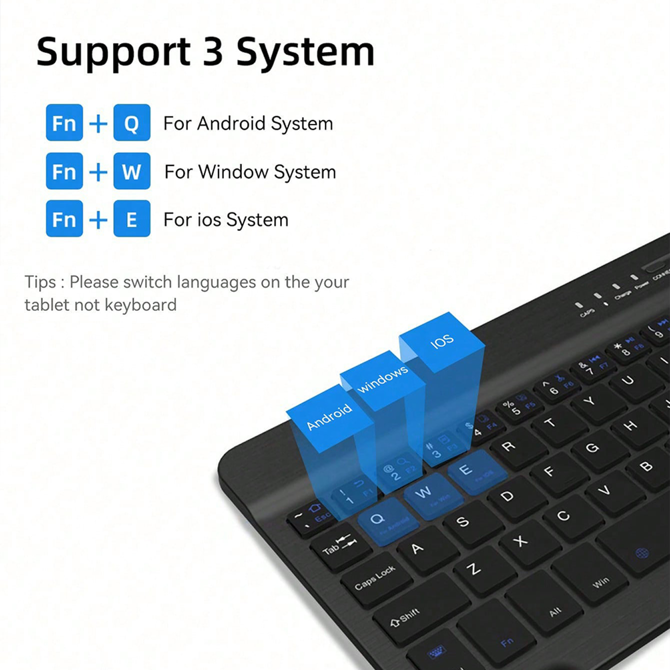 Keyboard Multibahasa untuk Tab - Gaming Keyboard Wireless ulasan dan harga