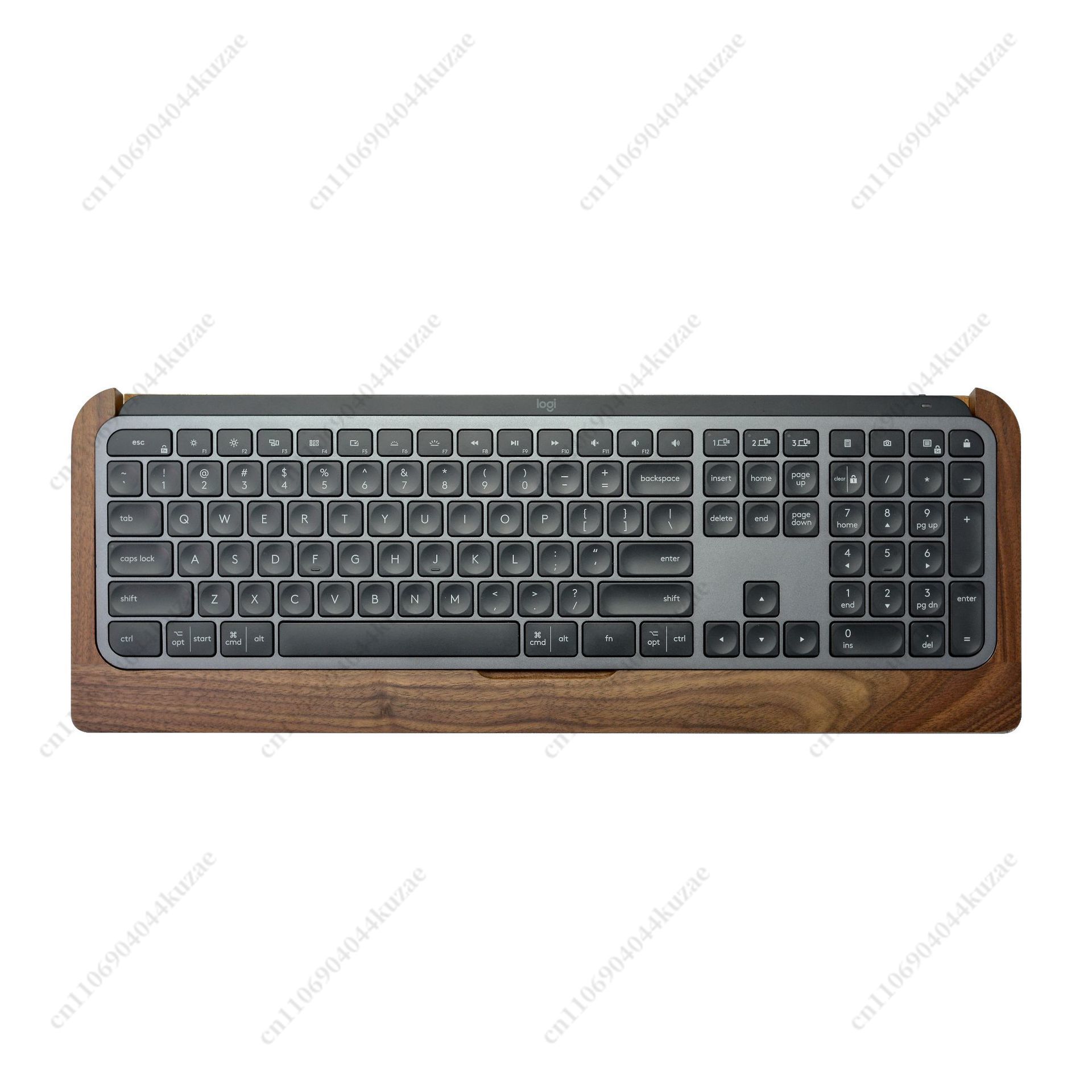 Rak Keyboard Kayu Solid dengan - Wrist Rest Wood ulasan dan harga