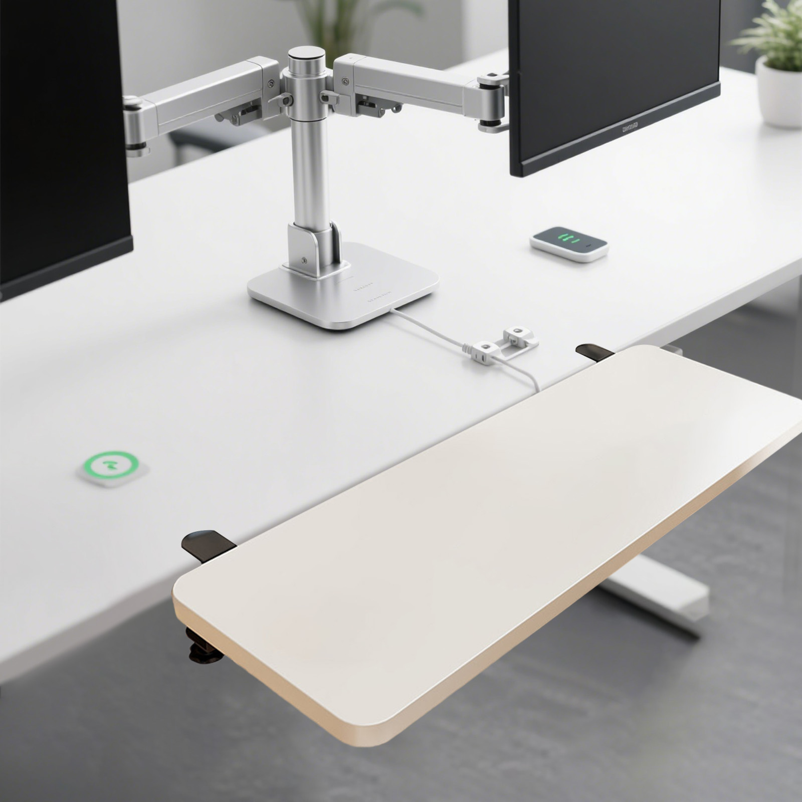 Rak Meja, Baki Keyboard, Ergon - Wrist Rest Wood ulasan dan harga