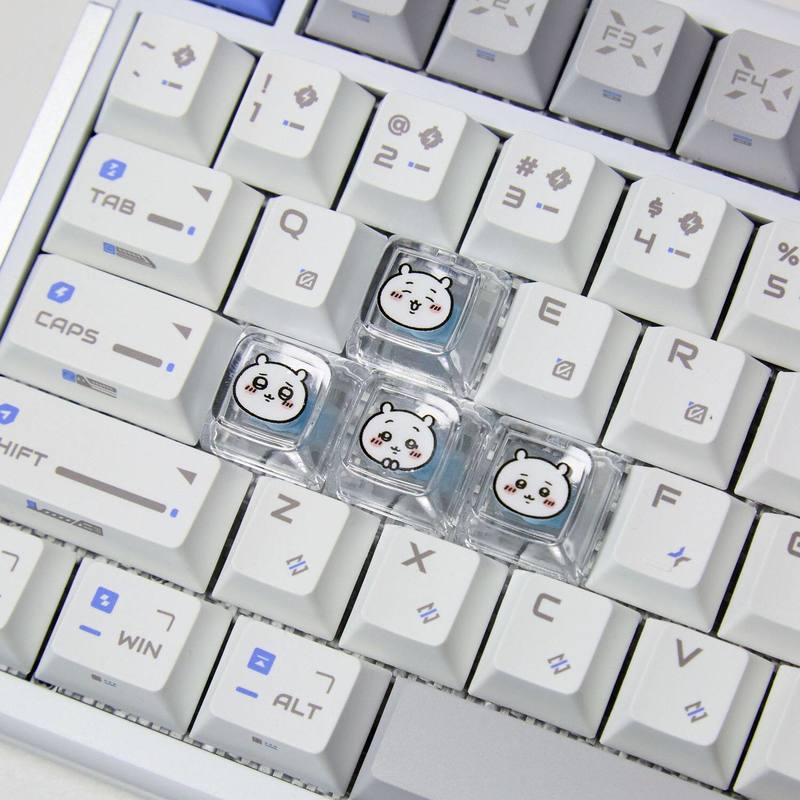 Chiikawa 4 Buah Keycap Transpa - Gaming Keyboard Best ulasan dan harga
