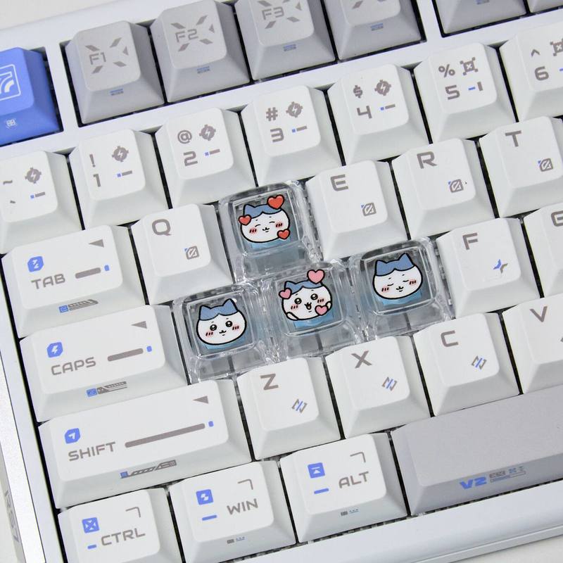Chiikawa 4 Buah Keycap Transpa - Gaming Keyboard Best ulasan dan harga