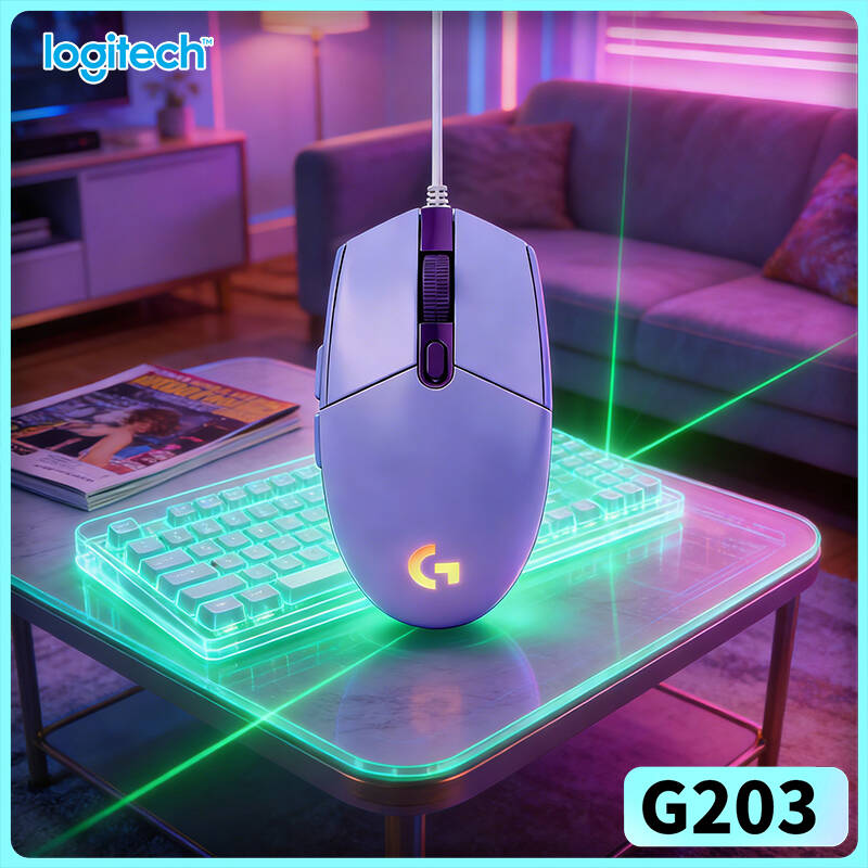 Logitech G203 Prodigy RGB Gami - Logitech Mouse G203 ulasan dan harga