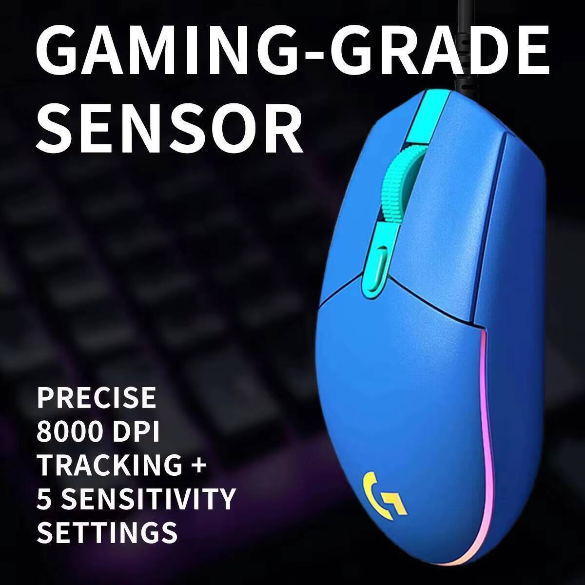 Logitech G203 Prodigy RGB Gami - Logitech Mouse G203 ulasan dan harga