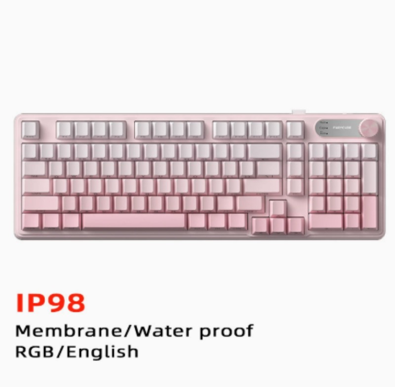 IP98 FURYCUBE Keyboard Membran - Gaming Keyboard Ip98 ulasan dan harga