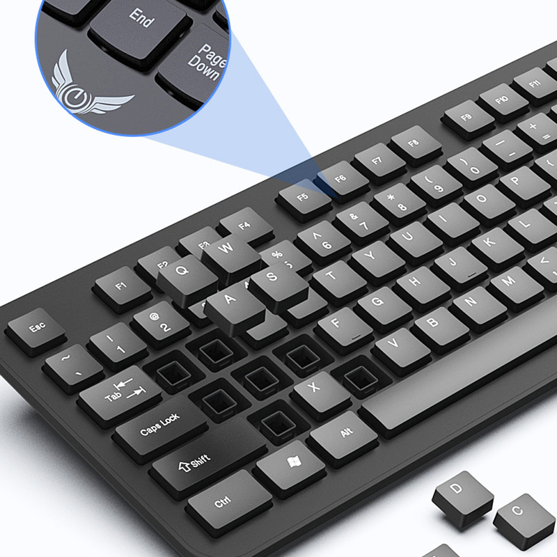 Set Mouse Keyboard Nirkabel 2. - Gaming Keyboard Bluetooth ulasan dan harga