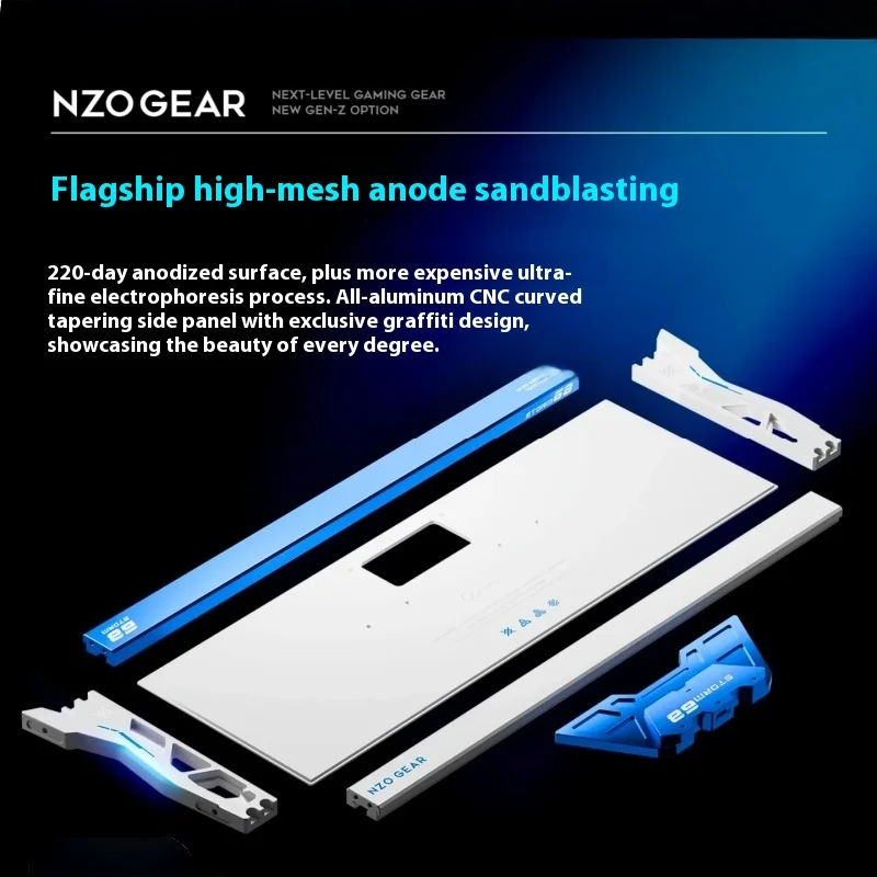 Keyboard Gaming NZO STORM68 Al - Gaming Keyboard Magnetic Switches ulasan dan harga