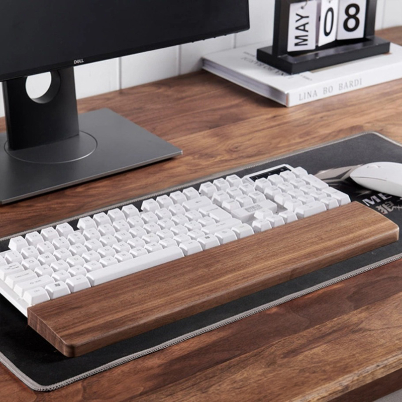 Braket Keyboard kayu padat bra - Wrist Rest Wood ulasan dan harga