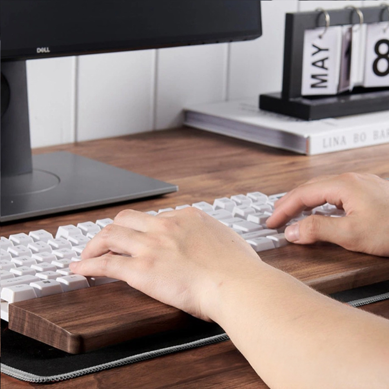 Braket Keyboard kayu padat bra - Wrist Rest Wood ulasan dan harga