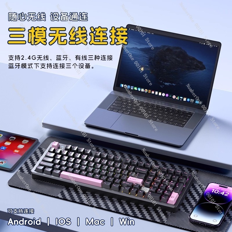 Keyboard Mekanik Paduan Alumin - Gaming Keyboard Wireless ulasan dan harga
