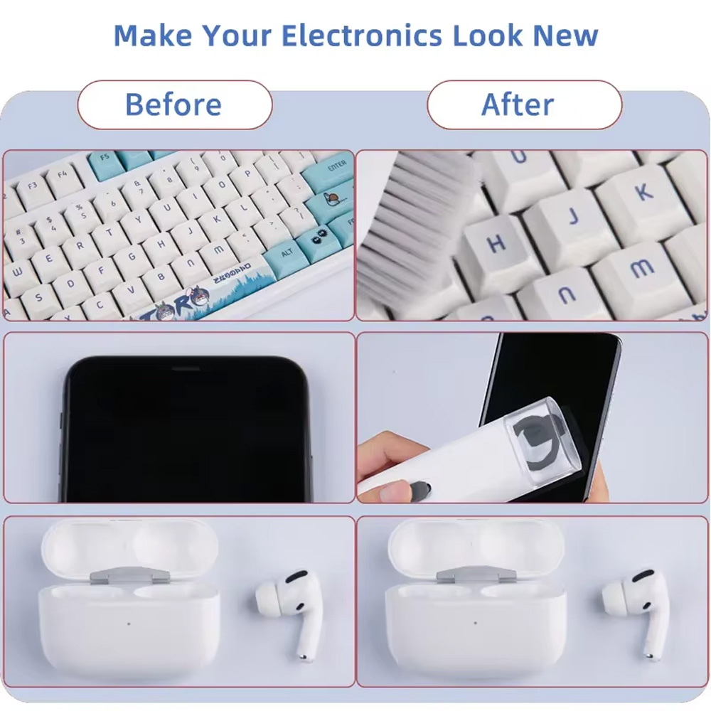 Kit Pembersih Keyboard 7-in-1  - Keycap Puller Ring ulasan dan harga