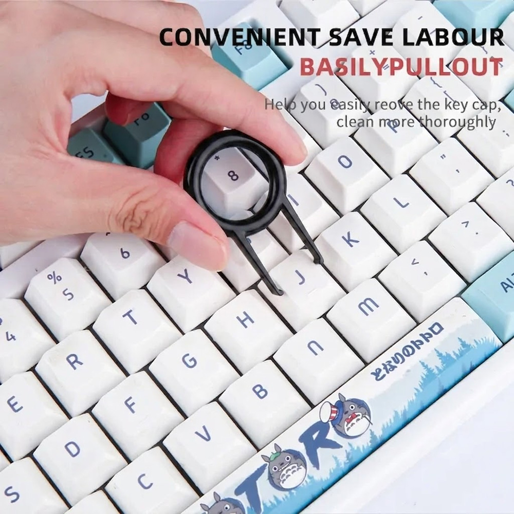 Kit Pembersih Keyboard 7-in-1  - Keycap Puller Ring ulasan dan harga
