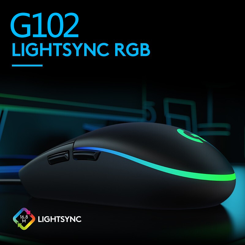 Logitech G102 Mouse Gaming Erg - Logitech Mouse G203 ulasan dan harga