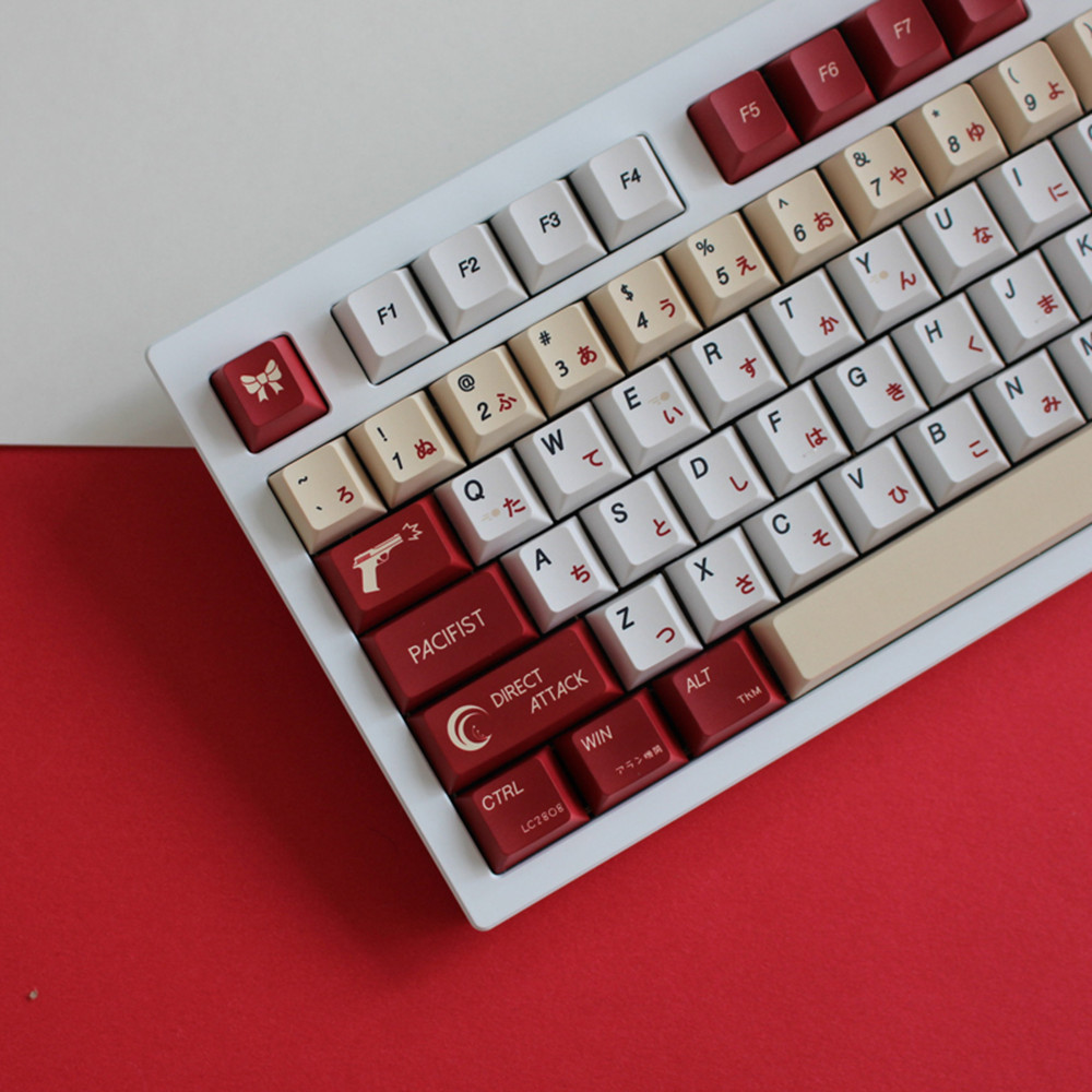 Lycoris Recoil Anime PBT Keyca - Gaming Keyboard Bluetooth ulasan dan harga