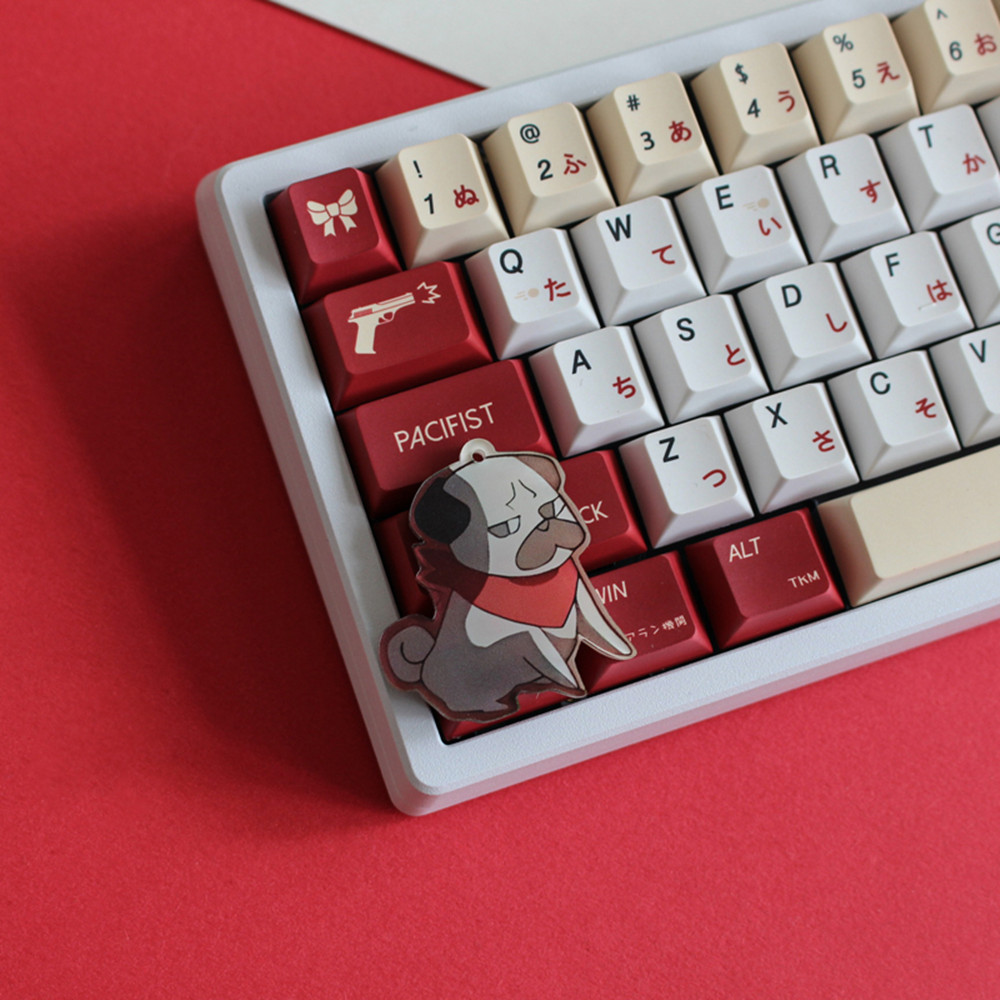 Lycoris Recoil Anime PBT Keyca - Gaming Keyboard Bluetooth ulasan dan harga