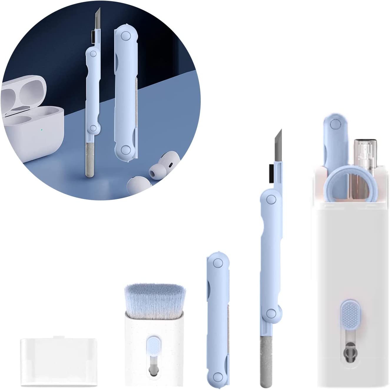 7 in 1 Kit pembersih elektroni - Keycap Puller Ring ulasan dan harga