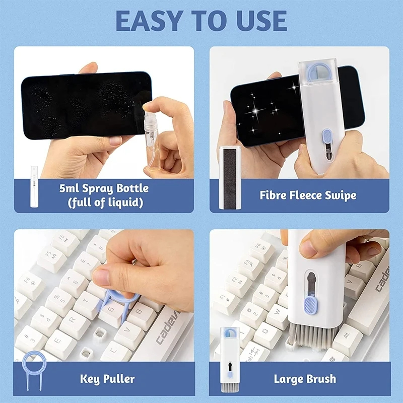 Kit Sikat Pembersih Keyboard K - Keycap Puller Ring ulasan dan harga